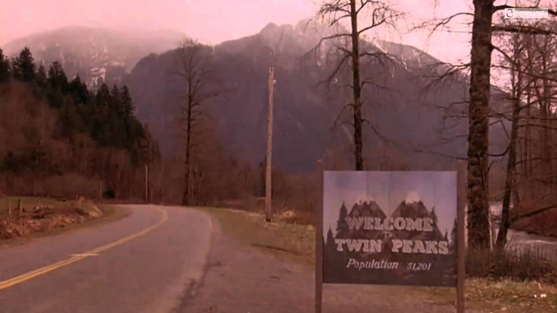 Twin Peaks entrance