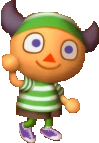 The Male Villager Waving