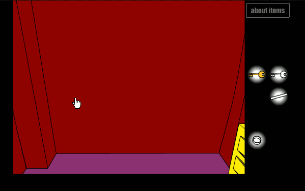 The Crimson Room searching GIF