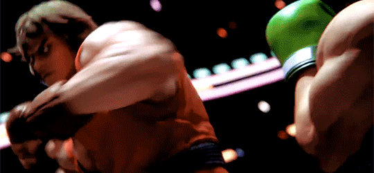 Little mac fighting Ken