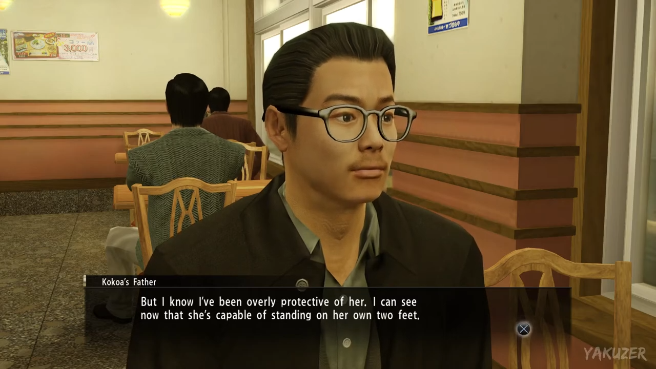 a father talking about his daughter
